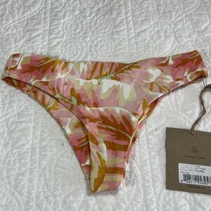 NWT Stone Fox Swim Hot Tropix Roca Bikini Bottoms